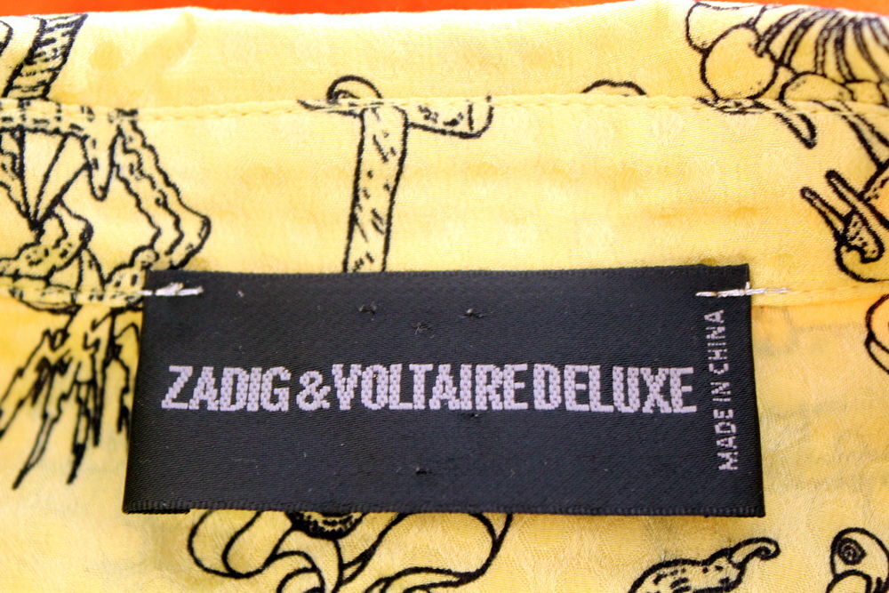 Chemise western soie Tiano Manga ZADIG &amp; VOLTAIRE DELUXE Vêtements