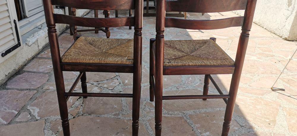 CHAISES BOUS PAILLEES Meubles