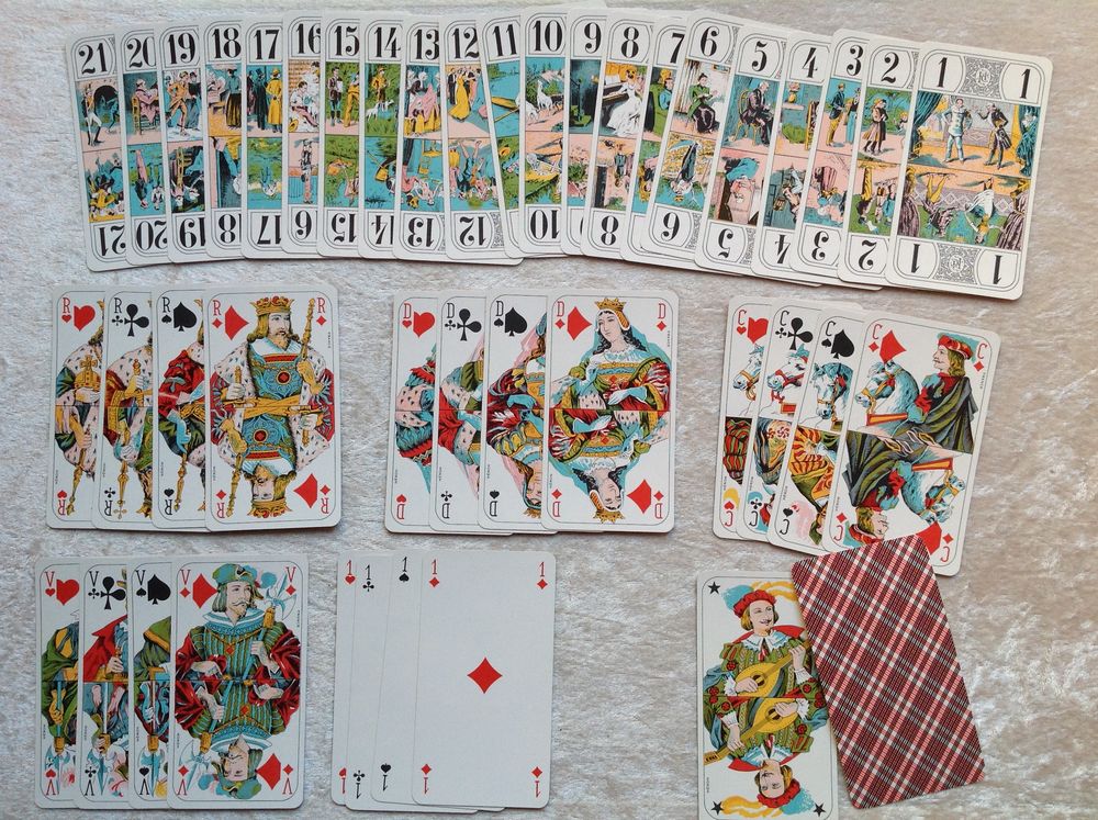 JEU DE TAROT INCOMPLET DE 43 CARTES Envoi Possible
Jeux / jouets