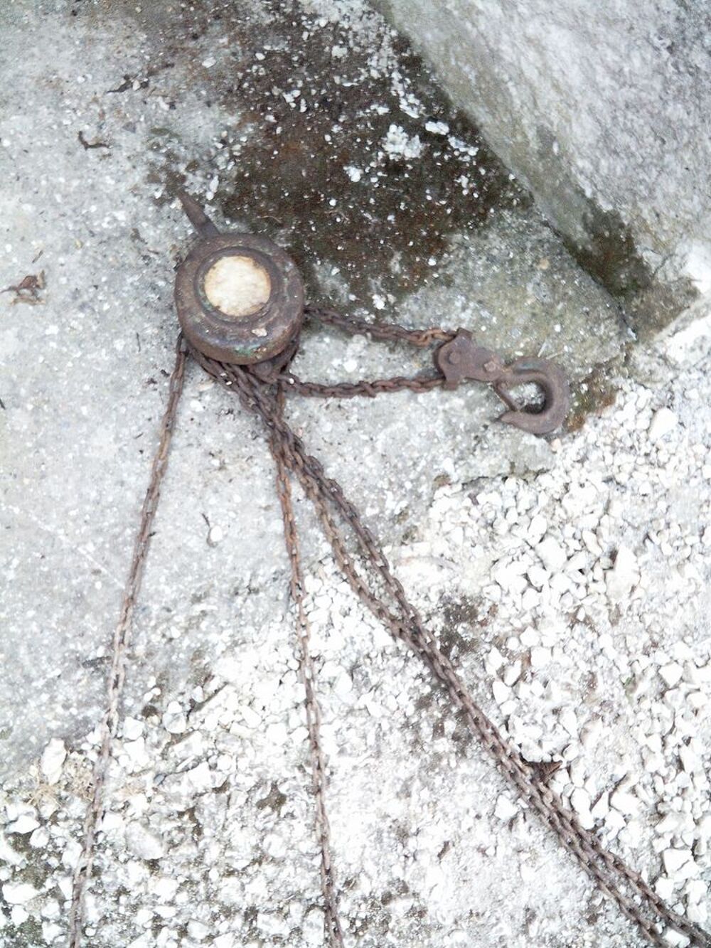 Treuil a cha&icirc;ne Bricolage