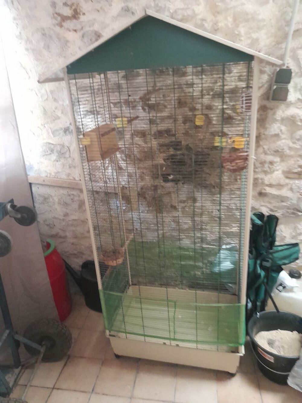   2 cages oiseaux 