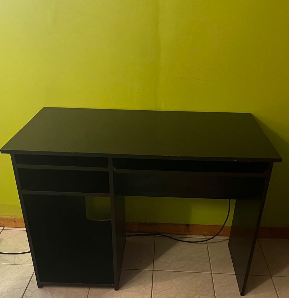 bureau noir Meubles