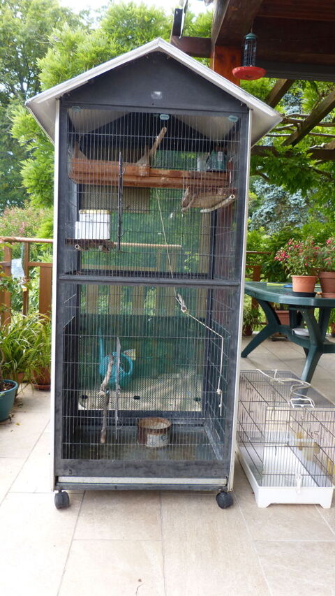 cage oiseau 166x70x60 plus petite cage 80 64290 Gan