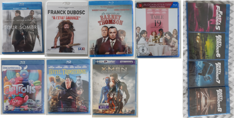 Films sur disque Blu-ray Blu-ray Disc (BD, B-RD) neufs 4 Roncq (59)