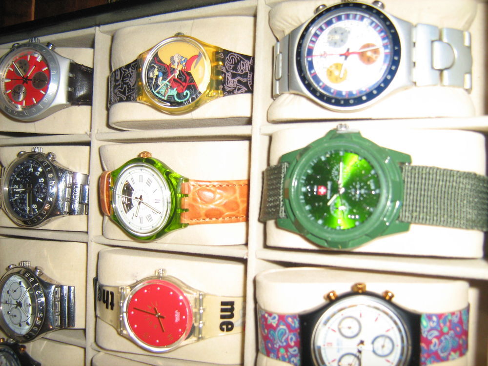 collection Swatch 30montres Bijoux et montres