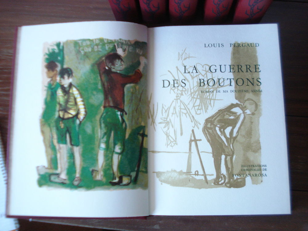 Louis Pergaud 6 volumes, &eacute;dition cinquantenaire de sa mort Livres et BD