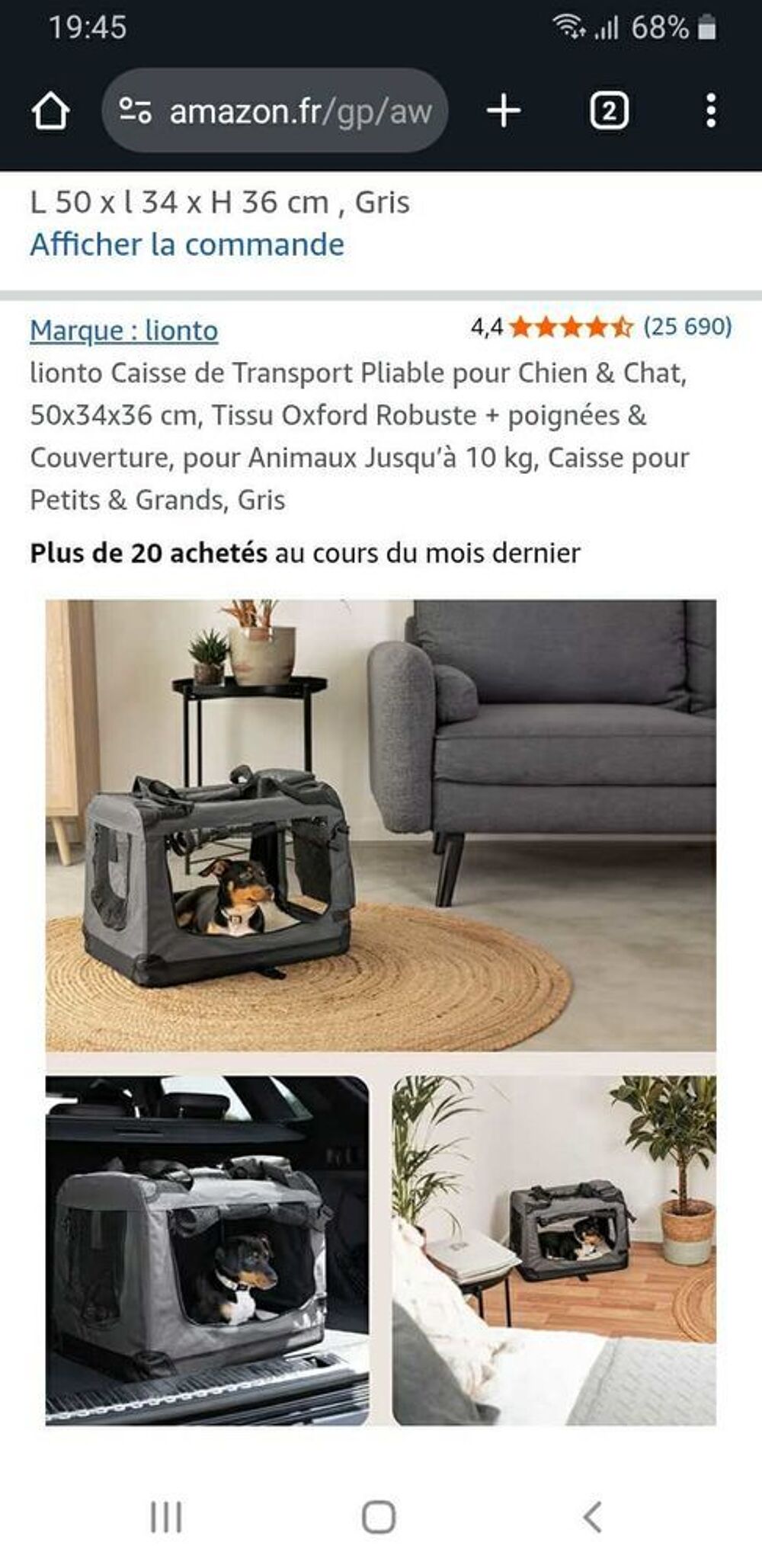 CAISSE DE TRANSPORT PLIABLE POUR CHIEN Bricolage