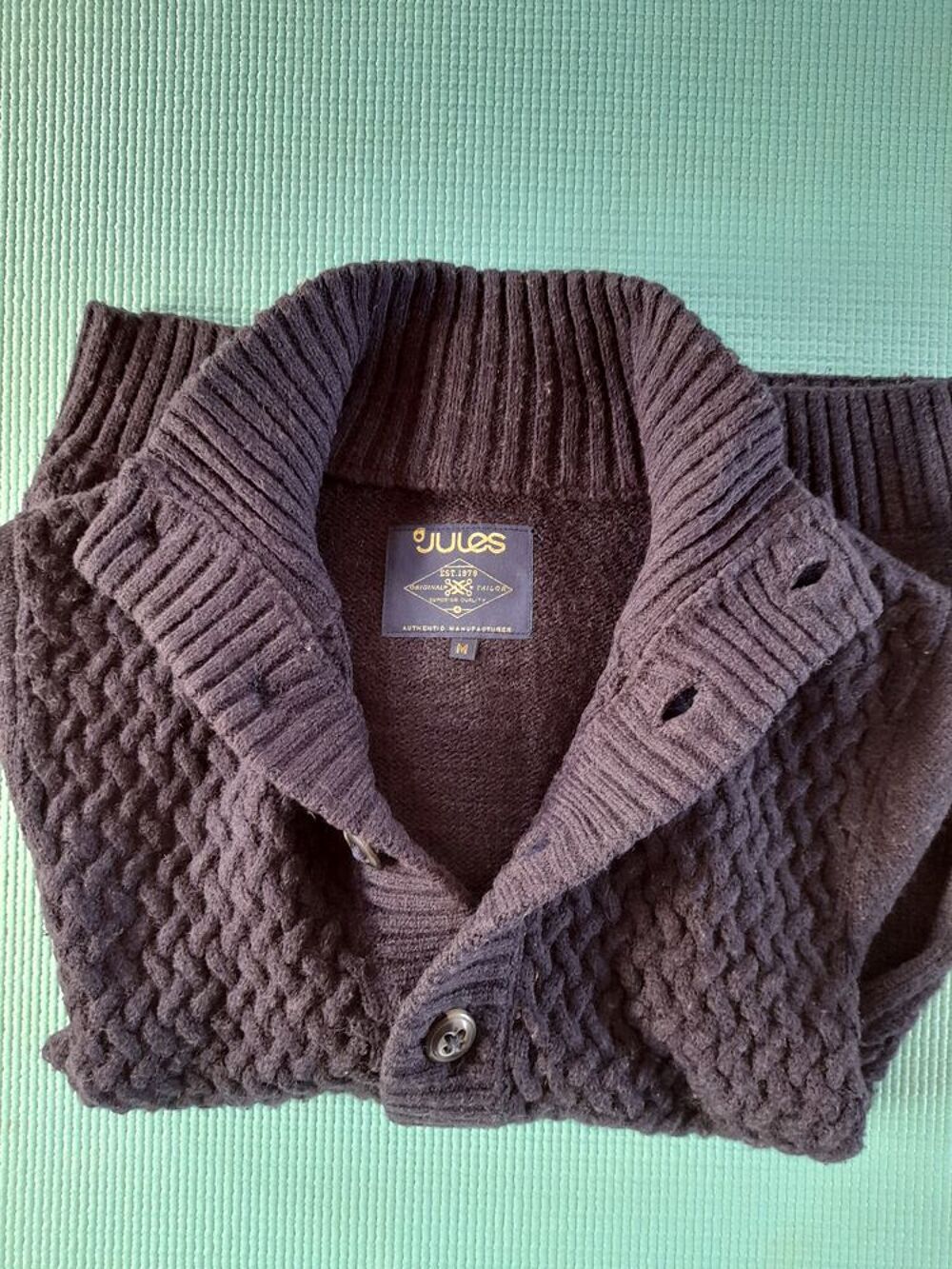 Gilet long c&ocirc;tel&eacute; "Jules" M Vêtements