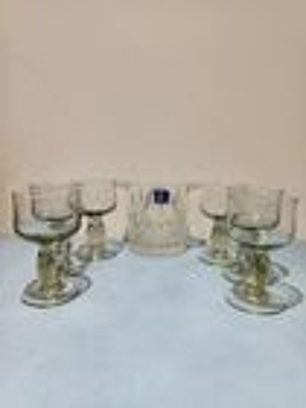  Service ap&eacute;ritif vintage 6 verre+ seau &agrave; glace luminarc Décoration