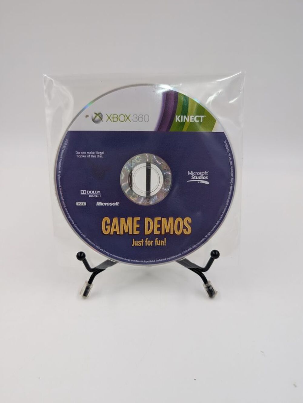 Jeu Xbox 360 Game Demos Just for Fun ! en loose Consoles et jeux vidéos