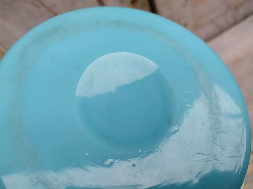 Grand Vase en Verre Opaline Bleue Charles X
Décoration
