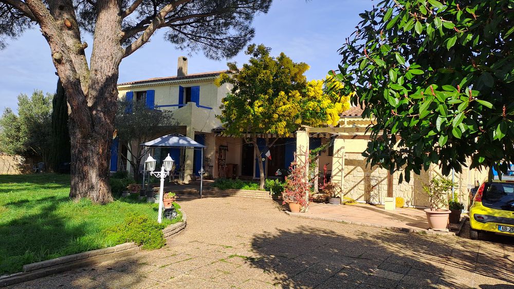 Vente Villa Mas  sud Drôme,3000 m2. Avecses 40 oliviers. Châteauneuf-du-rhône