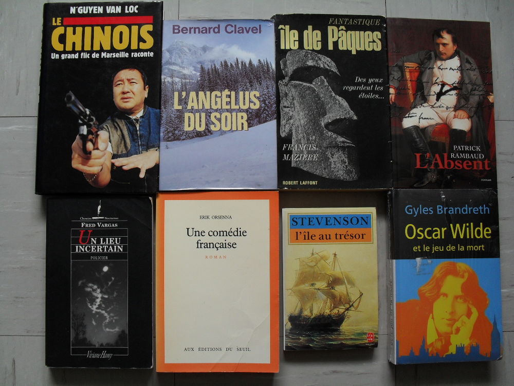 Gros lot 70 livres tous genres sport culture jeunesse g&eacute;o Livres et BD