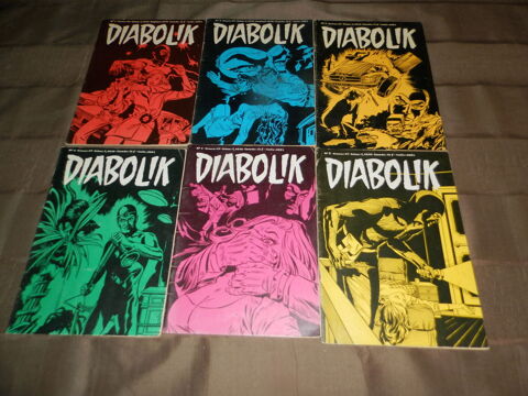 DIABOLOLIK 1-2-3-4-5-6 eo 1977 a 1978 broché bon état = 75e 75 Einville-au-Jard (54)