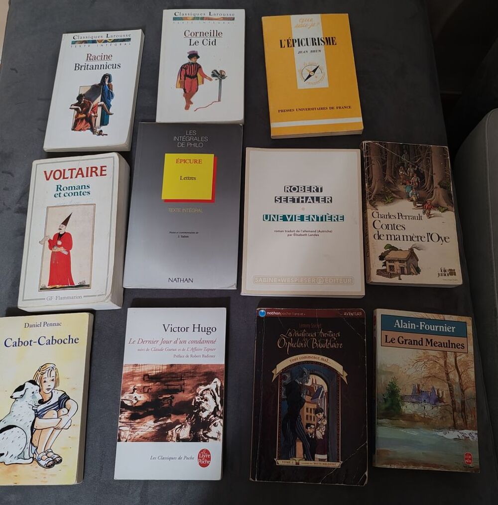 livre scolaire 2 euros au choix suite et fin
Livres et BD