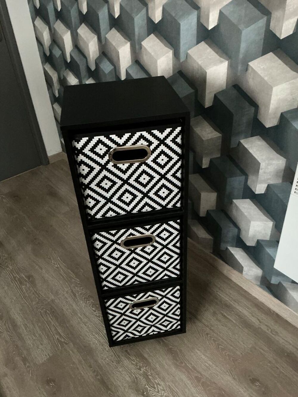 Colonne de 3 &eacute;l&eacute;ments meuble pour salle de bains ou autre Meubles