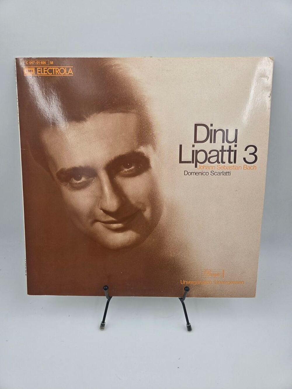 Vinyle 33 tours Dinu Lipatti 3 : Johann Sebastien Bach... CD et vinyles
