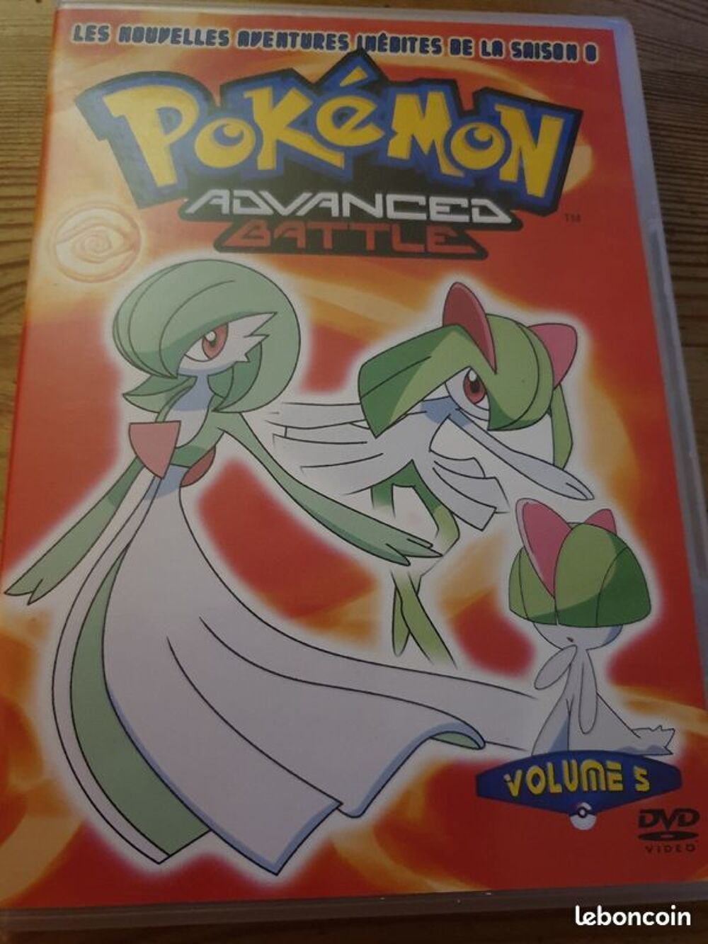 lot DVD Pok&eacute;mon Advanced Battle saison 8 DVD et blu-ray