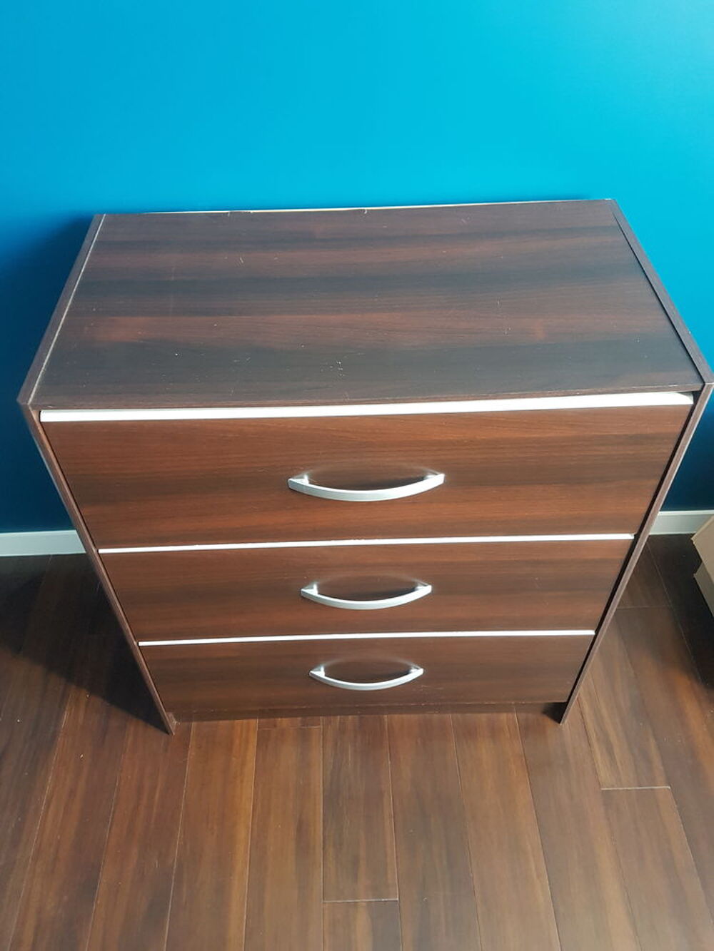 Commode moderne marron fonc&eacute; Meubles