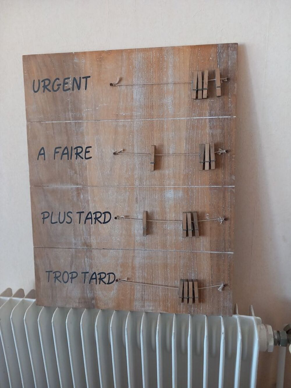 TABLEAU PENSE- B&Euml;TE Décoration