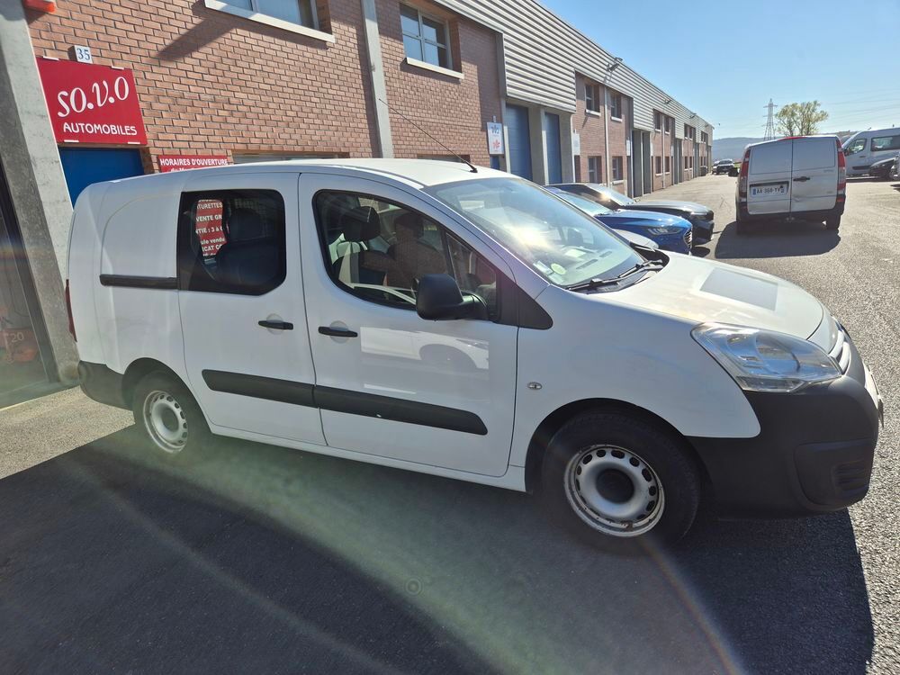 Berlingo BERLINGO CAB APPROFONDIE XL BLUEHDi 100 CONFORT 2017 occasion 60230 Chambly