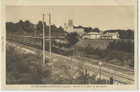 Notre dame de buglose arriv� du train a la gare du sanctuair 5 Castel-Sarrazin (40)