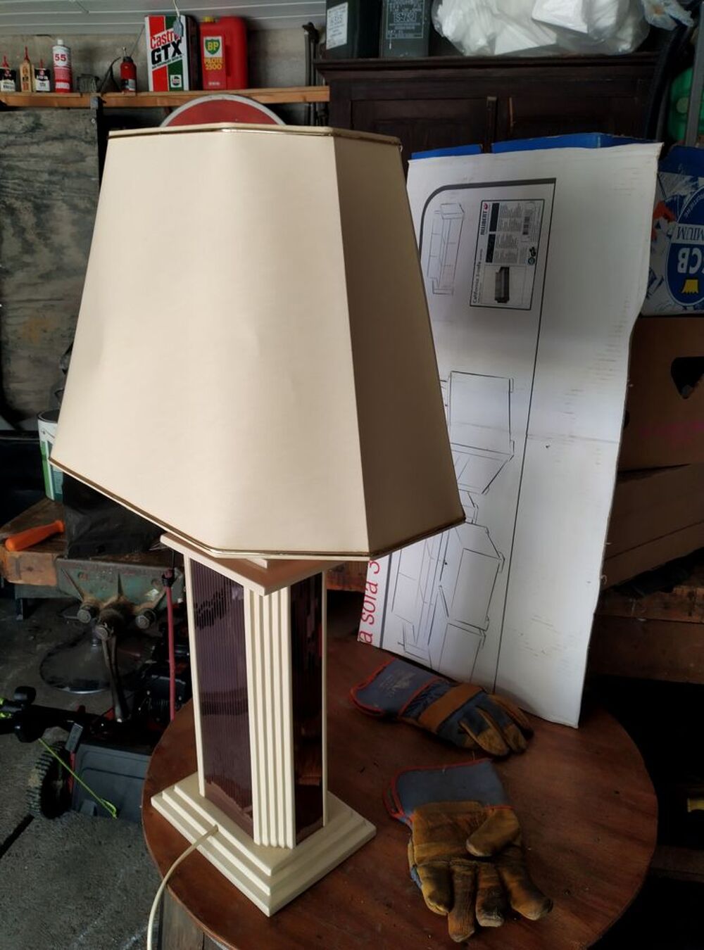 lampe 1980 Décoration