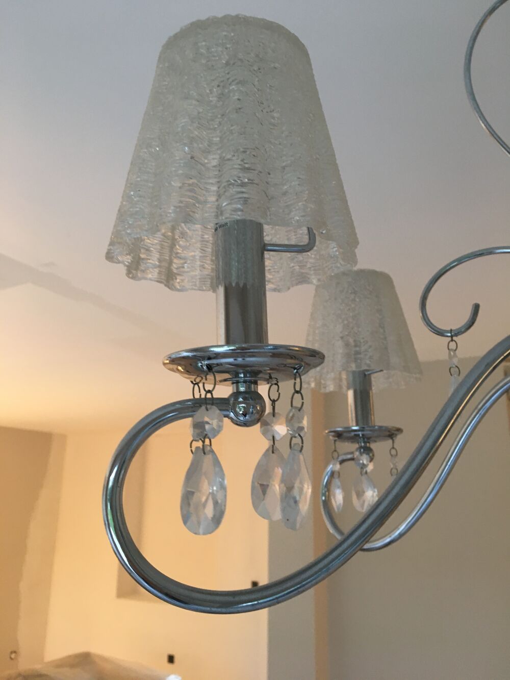 Lustre en verre de Murano Décoration