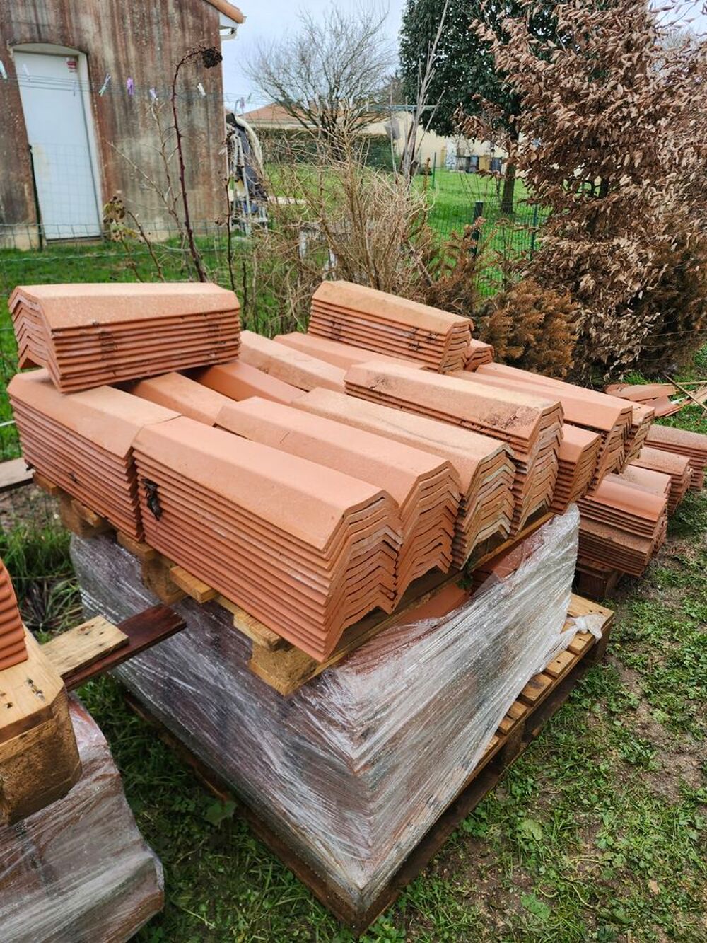 Tuiles fonds plats 48 Bricolage