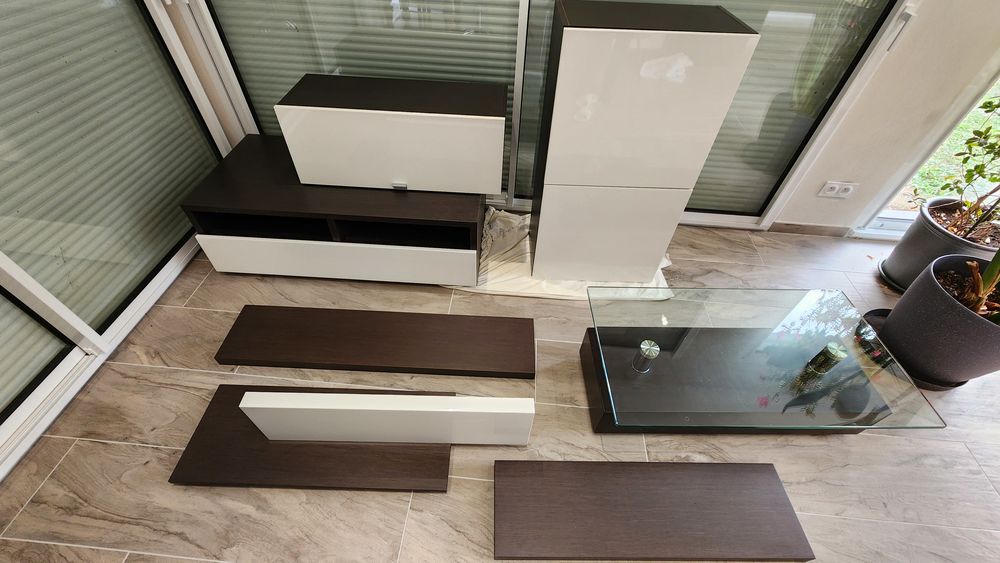 Meubles BO CONCEPT composition TV salon Meubles