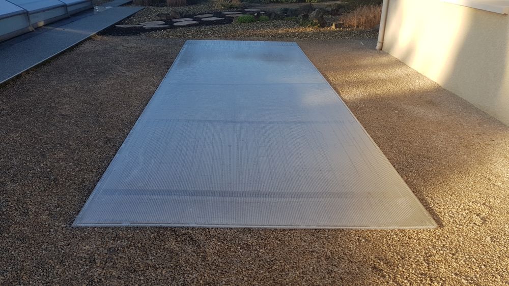 plaque en polycarbonate 
Bricolage