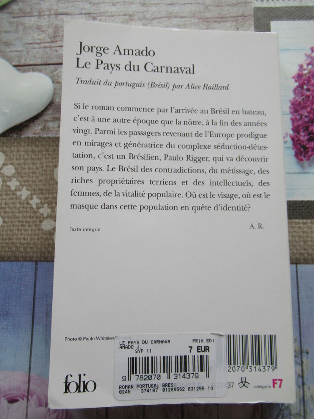 &quot;Le Pays du Carnaval&quot; - de Jorge AMADO Livres et BD