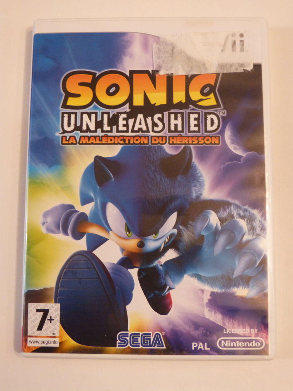 JEU WII SONIC UNLEASHED Jeux / jouets