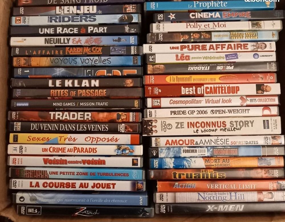 Dvd films &agrave; l'unit&eacute; ou par lot DVD et blu-ray