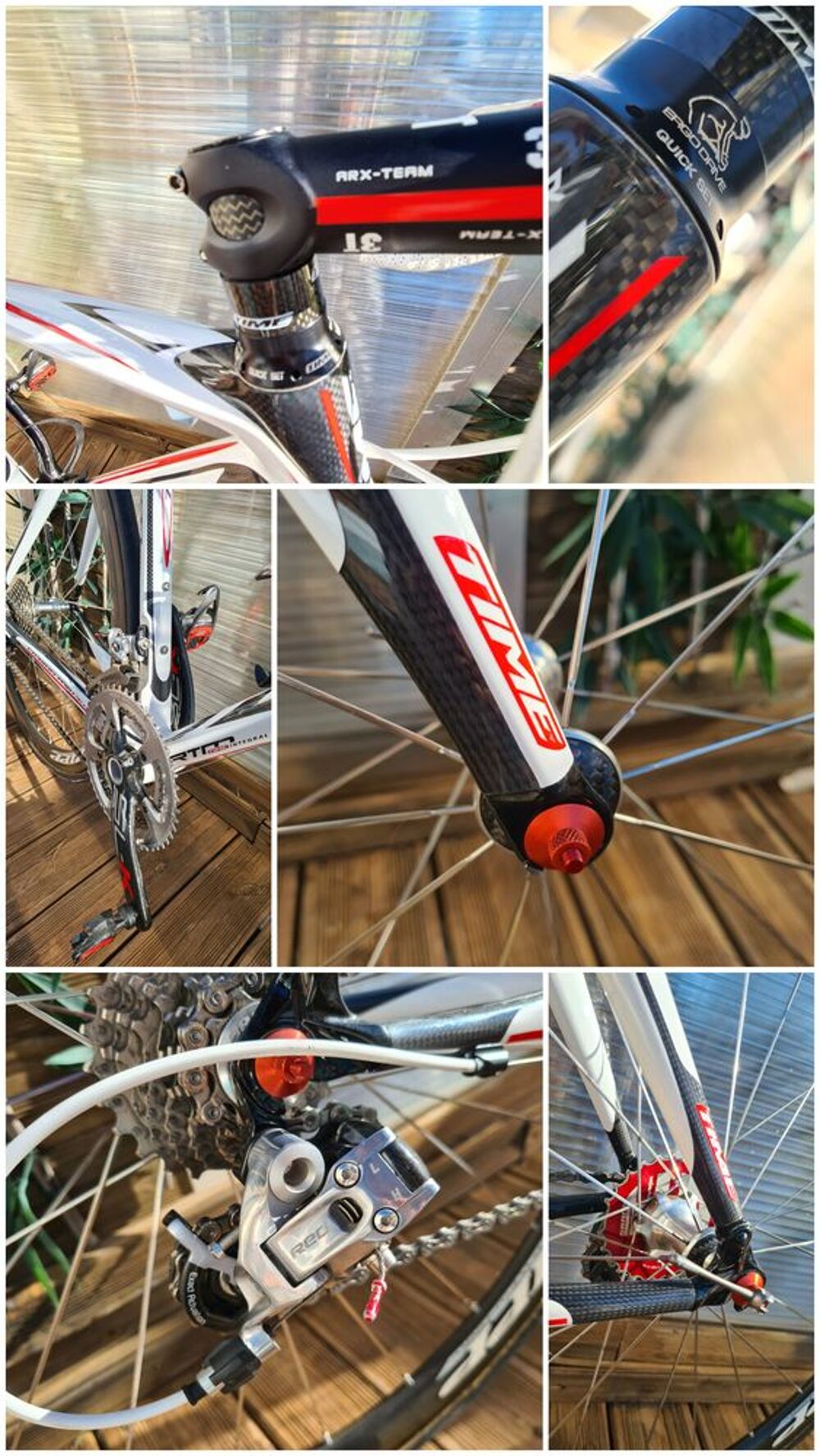 Velo time carbone top