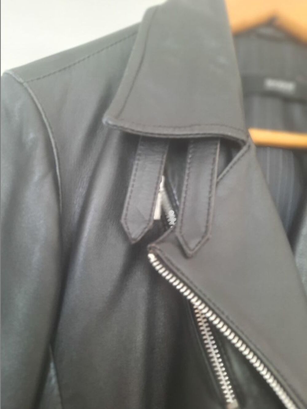 manteau cuir d'agneau Vêtements