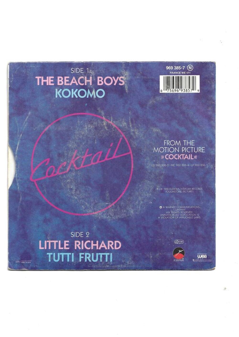 Beach Boys (the) et Little Richard"Kokomo/Tutti Frutti" CD et vinyles