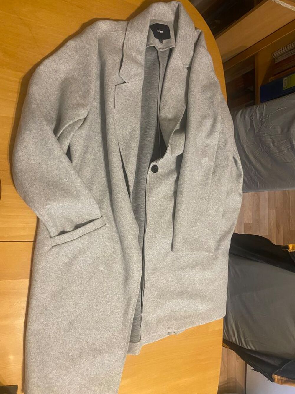 Manteau gris clair Vêtements