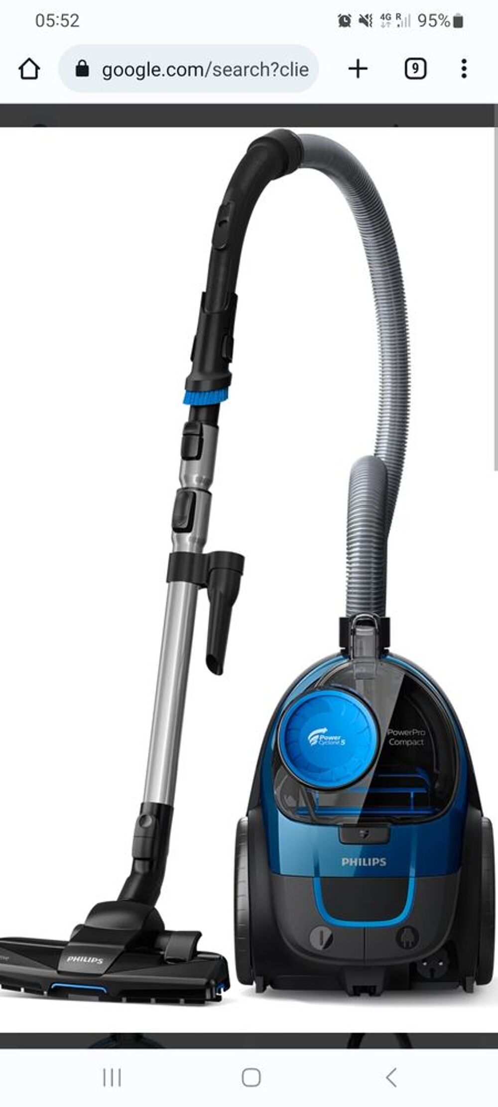 Aspirateur philips powerpro cyclone 5 discount