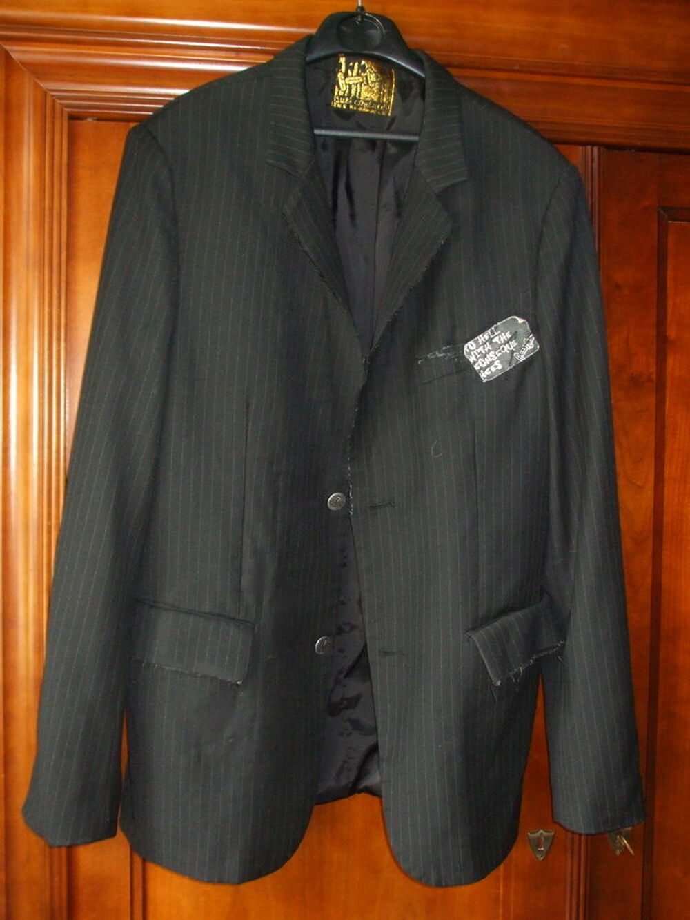  veste noire Vtements