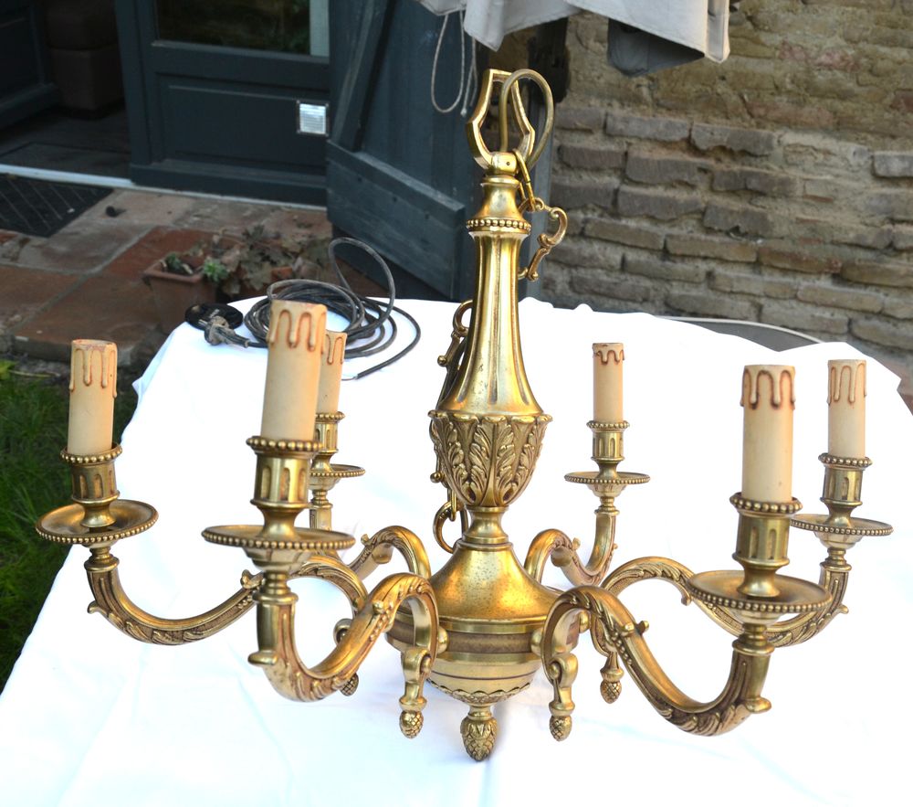 lustre bronze Décoration