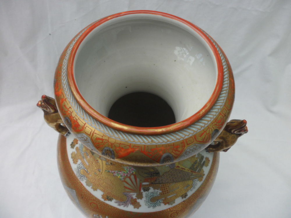 Vase Japonais debuts 20&eacute;m aucun &eacute;clats introuvable occasion 