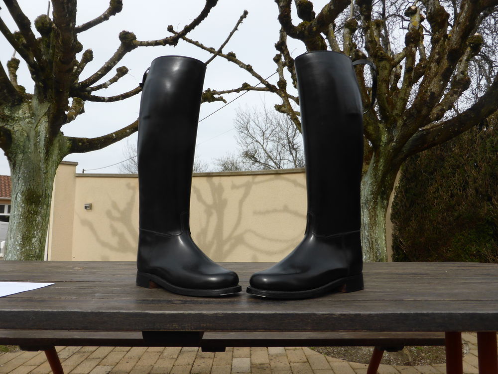 Bottes en cuir neuves "Weston" Chaussures