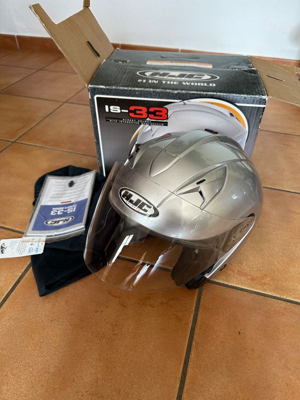 Casque JET modulable taille S Sports