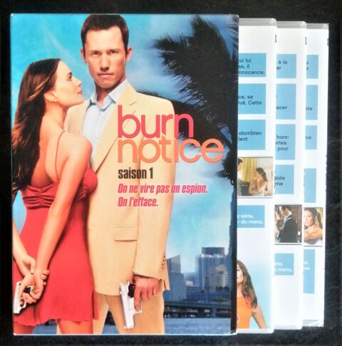 Coffret 4 DVD de la saison 1 de la srie Burn Notice 10 Puteaux (92)