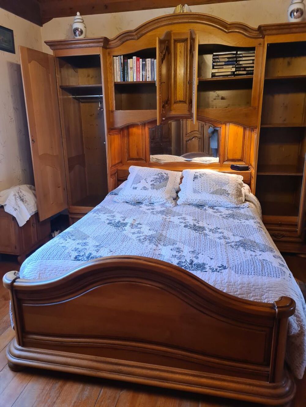 chambre compl&egrave;te ch&ecirc;ne massif Meubles