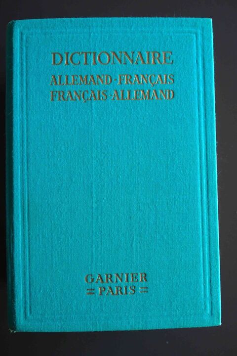 Dictionnaire allemand fran�ais - fran�ais allemand, 5 Rennes (35)