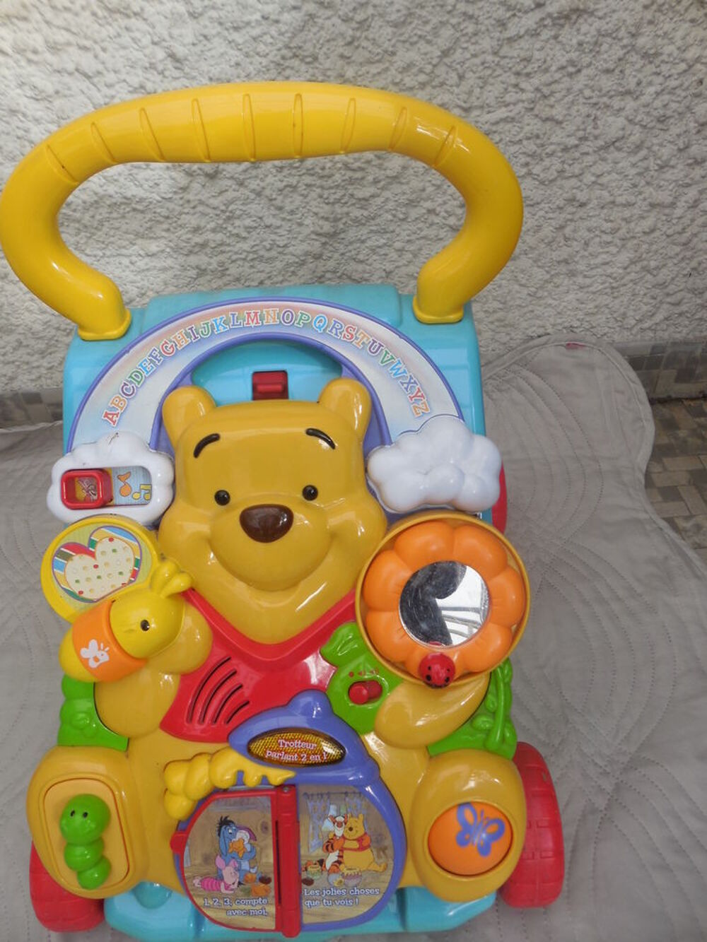 Trotteur winnie cheap 2 en 1