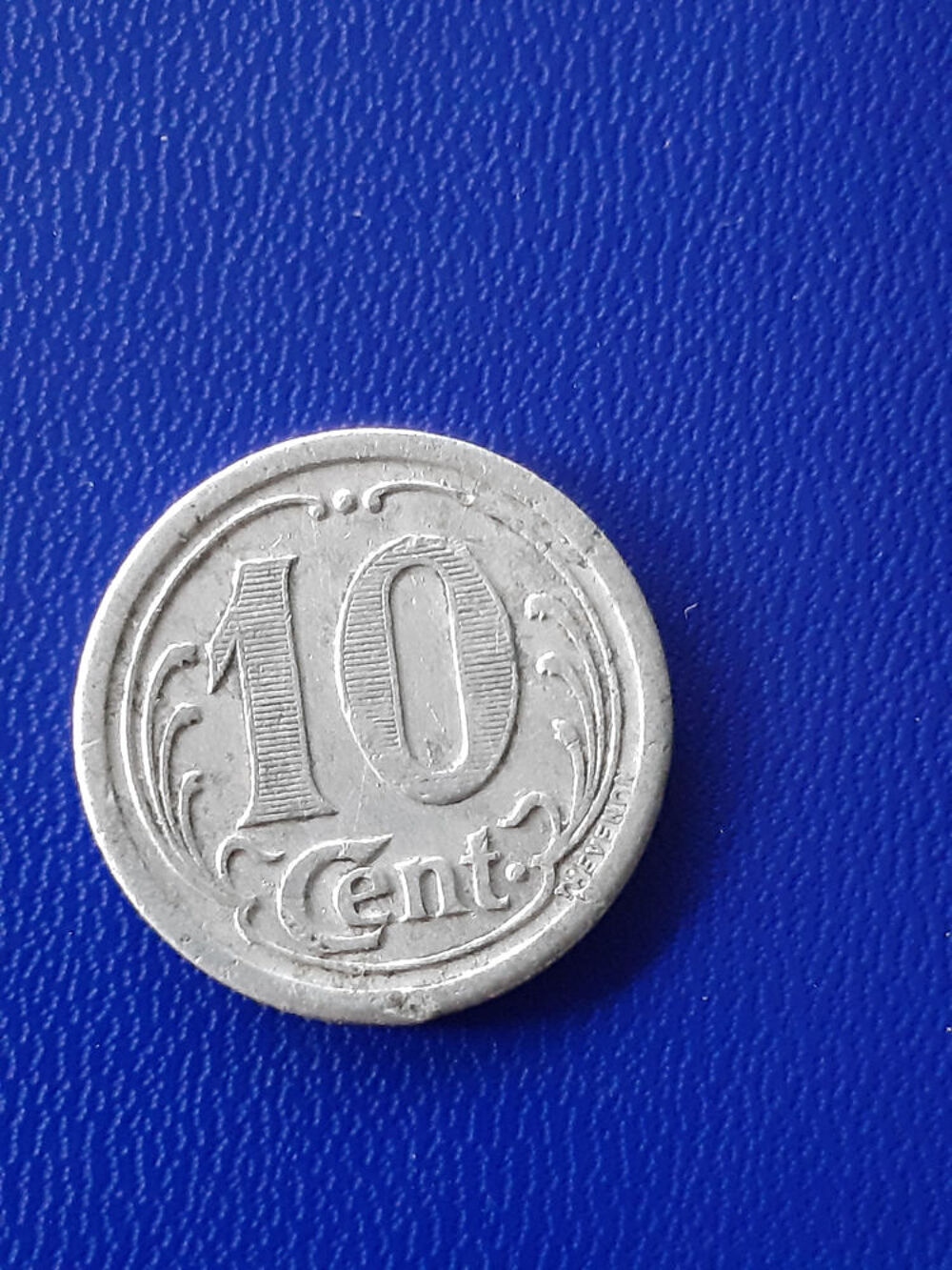 1922 argent d' Fr&eacute;vent 10 centimes 