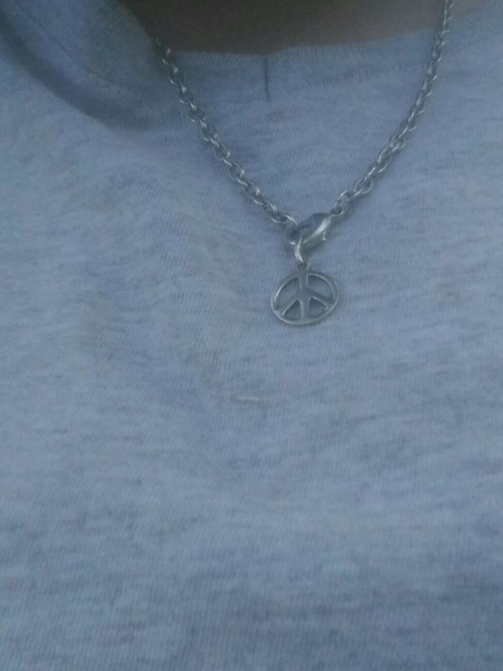 Collier Signe Peace And Love Bijoux et montres